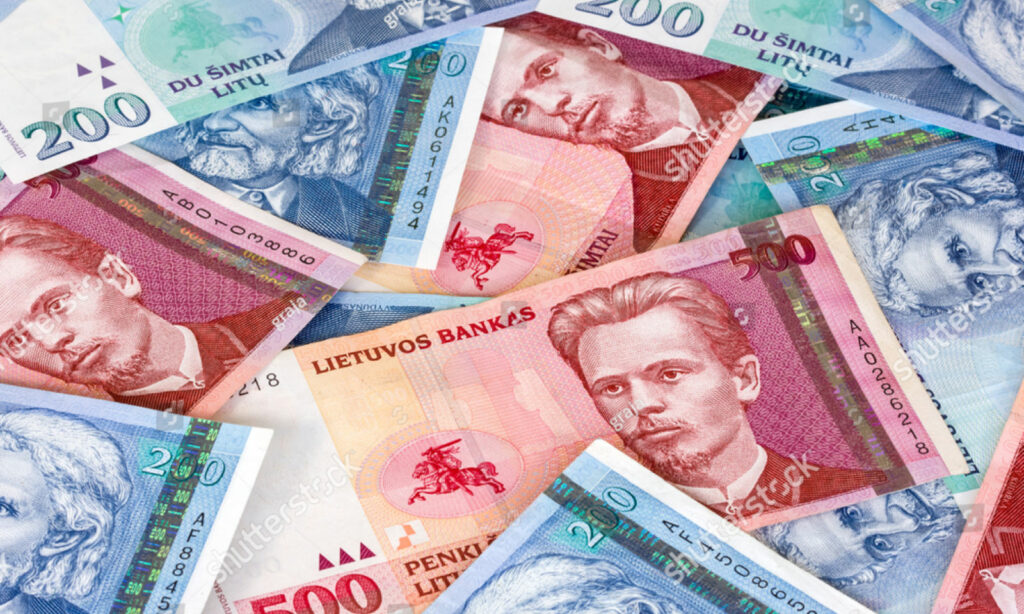 Lithuanian debts increased by €6.8 million since the beginning of 2023